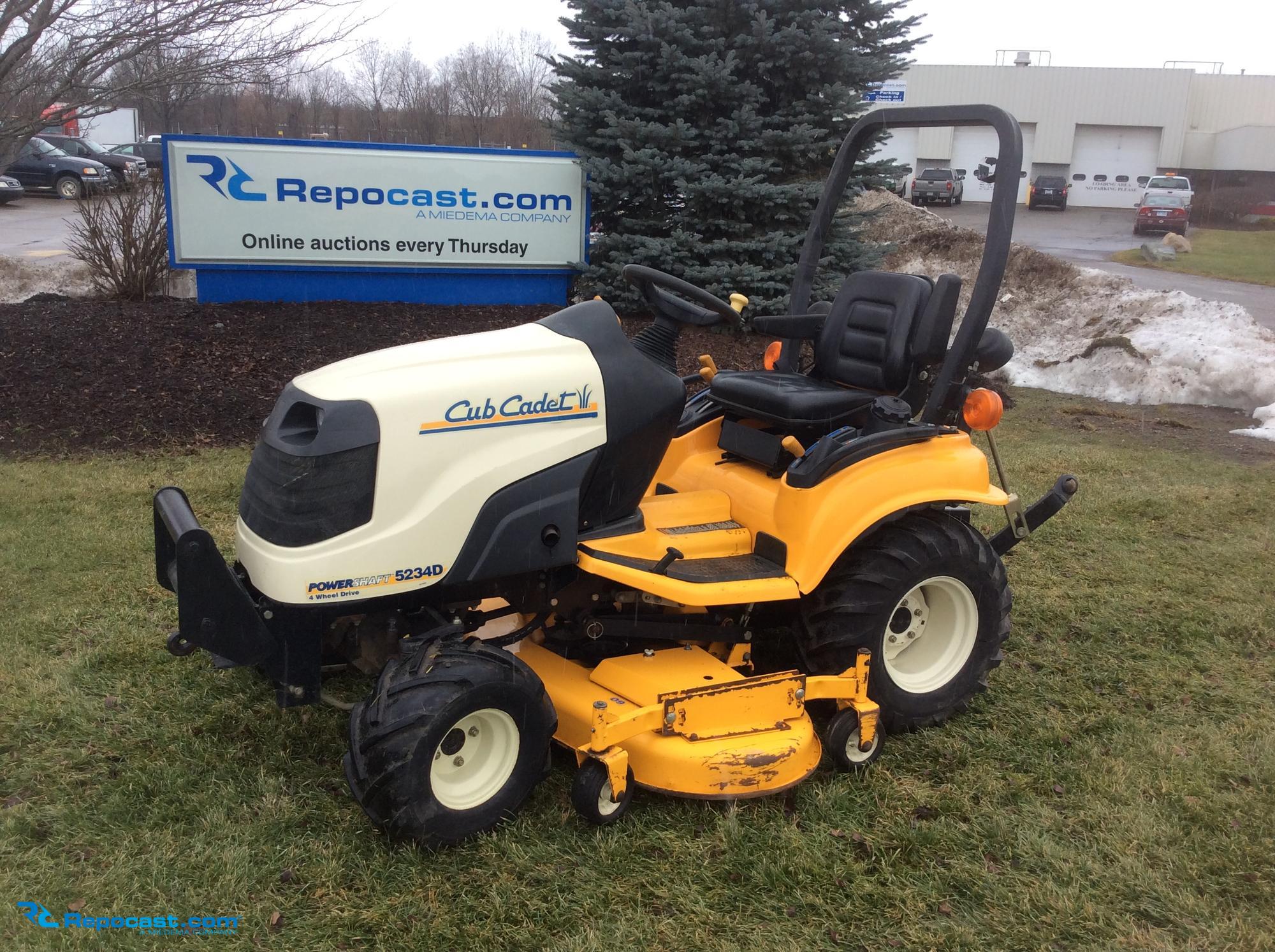 Cub cadet diesel discount mower