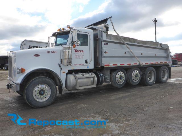 ヒサヒト Repocast.com® | 2011 Peterbilt 367 Quad Axle Dump