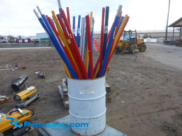 Repocast.com® | Barrel Full of Snap Button Poles...