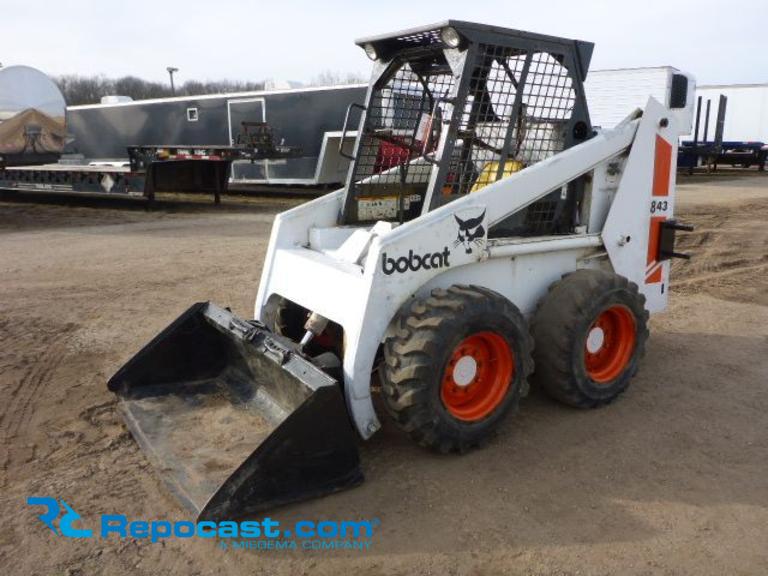 1986 Bobcat 843 Skidsteer Loader