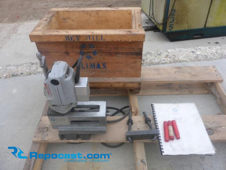 Climax KM87 Portable Key Mill, 120 Volt, comes with (3) Bits, operating instructions and wood...