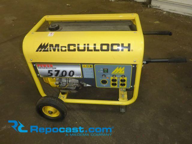 McCULLOCH ガソリン発電機 FGG350MK 3760W McCULLOCH ガソリン発電機 FGG350MK 3760W
