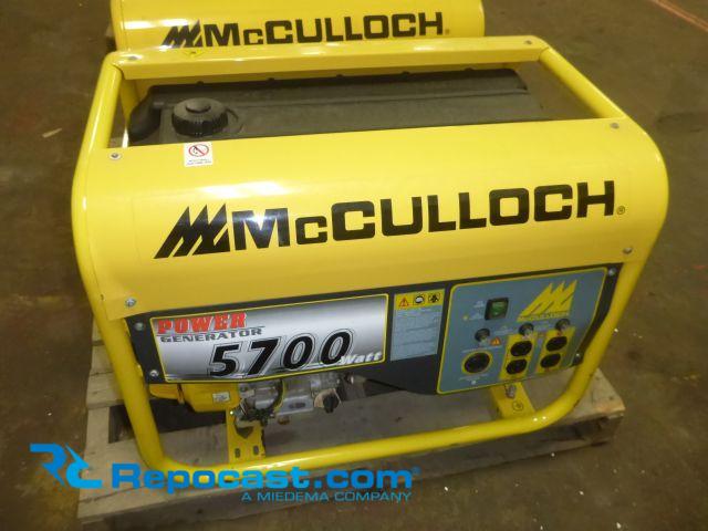 Repocast.com® | McCulloch FG6000MK 5700 Watt Generator