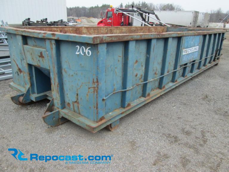 20 yard Roll Off Container, used