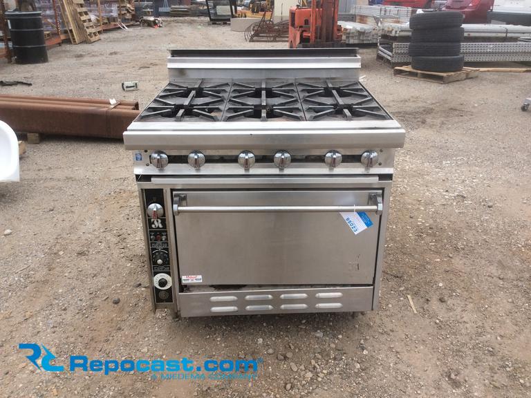 Jade Range 6 burner stainless range...