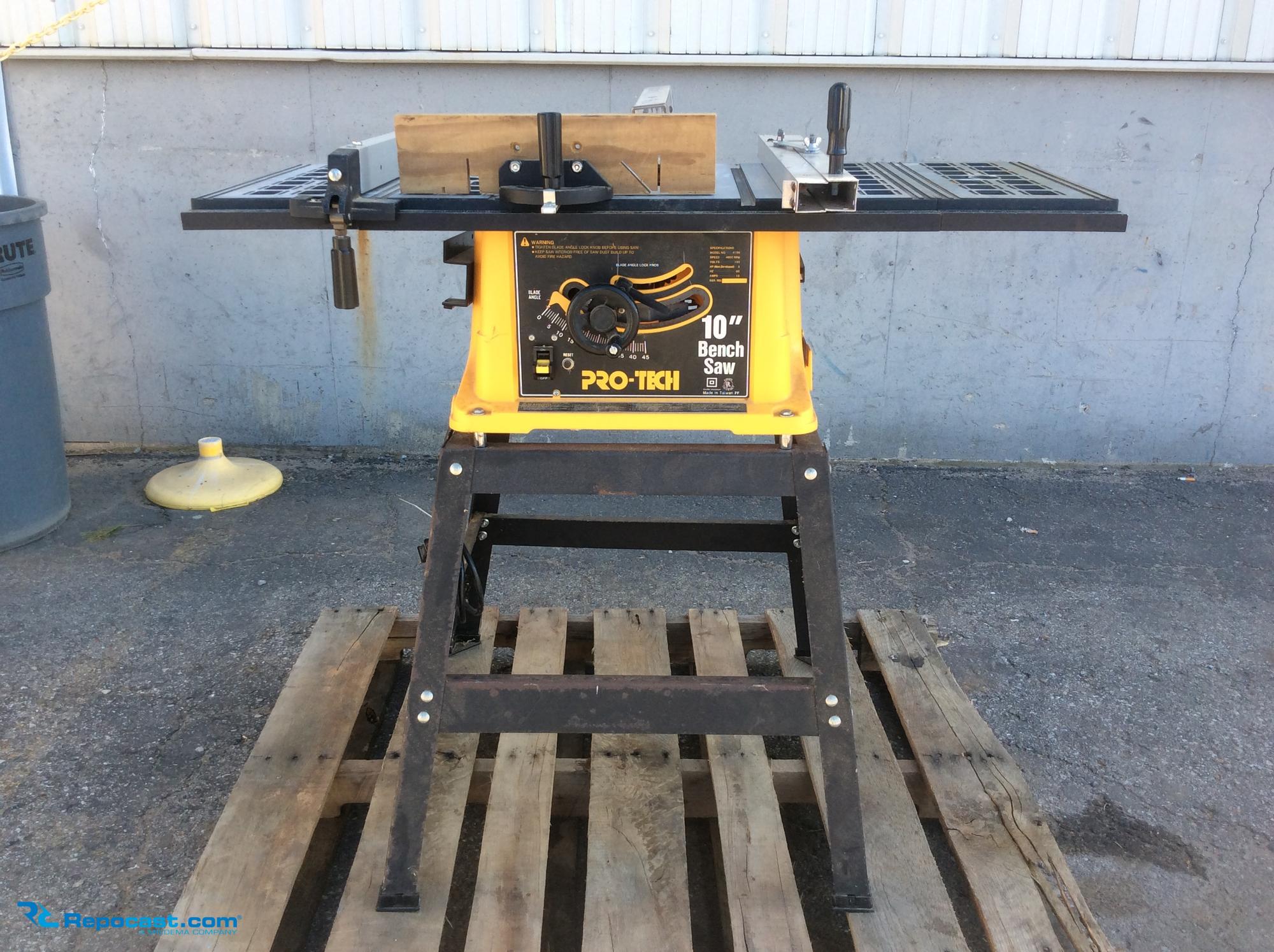 Repocast Com Pro Tech 10 Bench Saw Model 4106