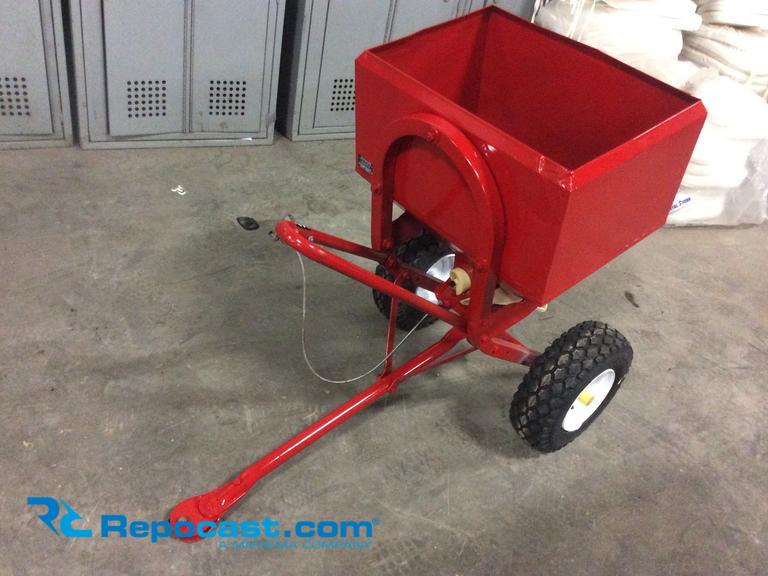 Cyclone towable broadcast spreader,...