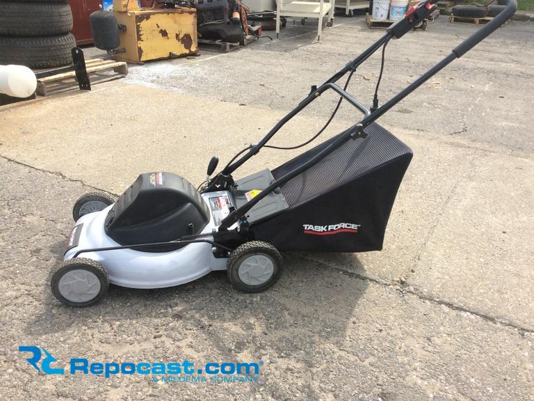 Task force push mower.