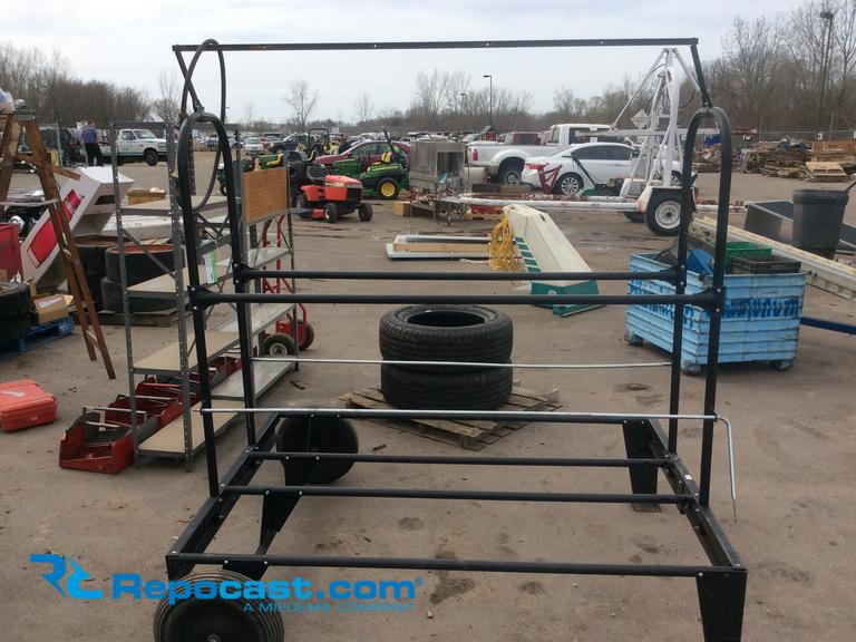 Repocast.com® | Two tier portable tire rack, measures:...