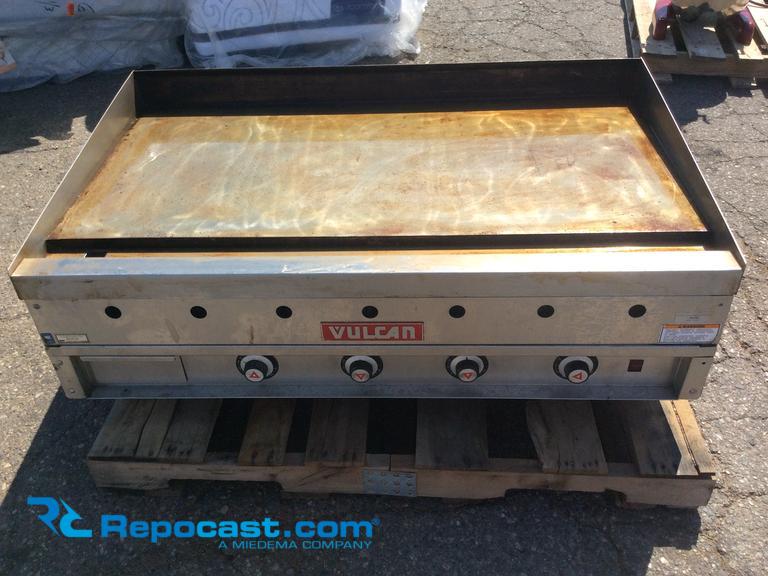 Vulcan flat top stove, 48