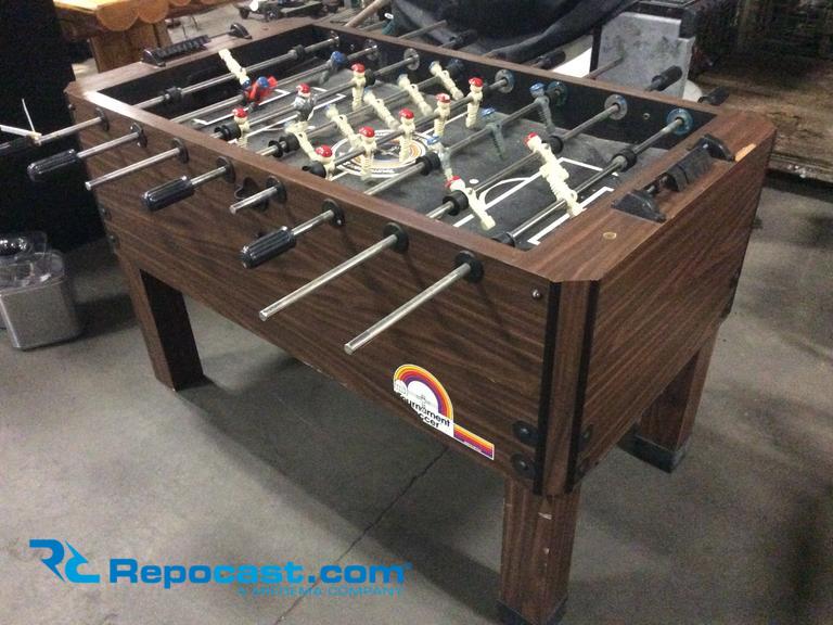 Tournament Soccer foosball table, used...