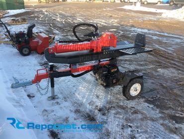 TMG Industrial  Horizontal and vertical 30 ton gas engine log splitter