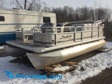 2011 Sweetwater Pontoon Boat Sunset ELP 186 F3