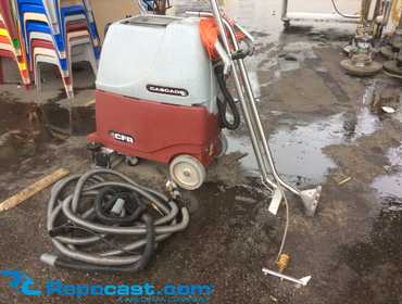 CFR Cascade 20 Floor Scrubber And Vac. Comes with wands and hoses.