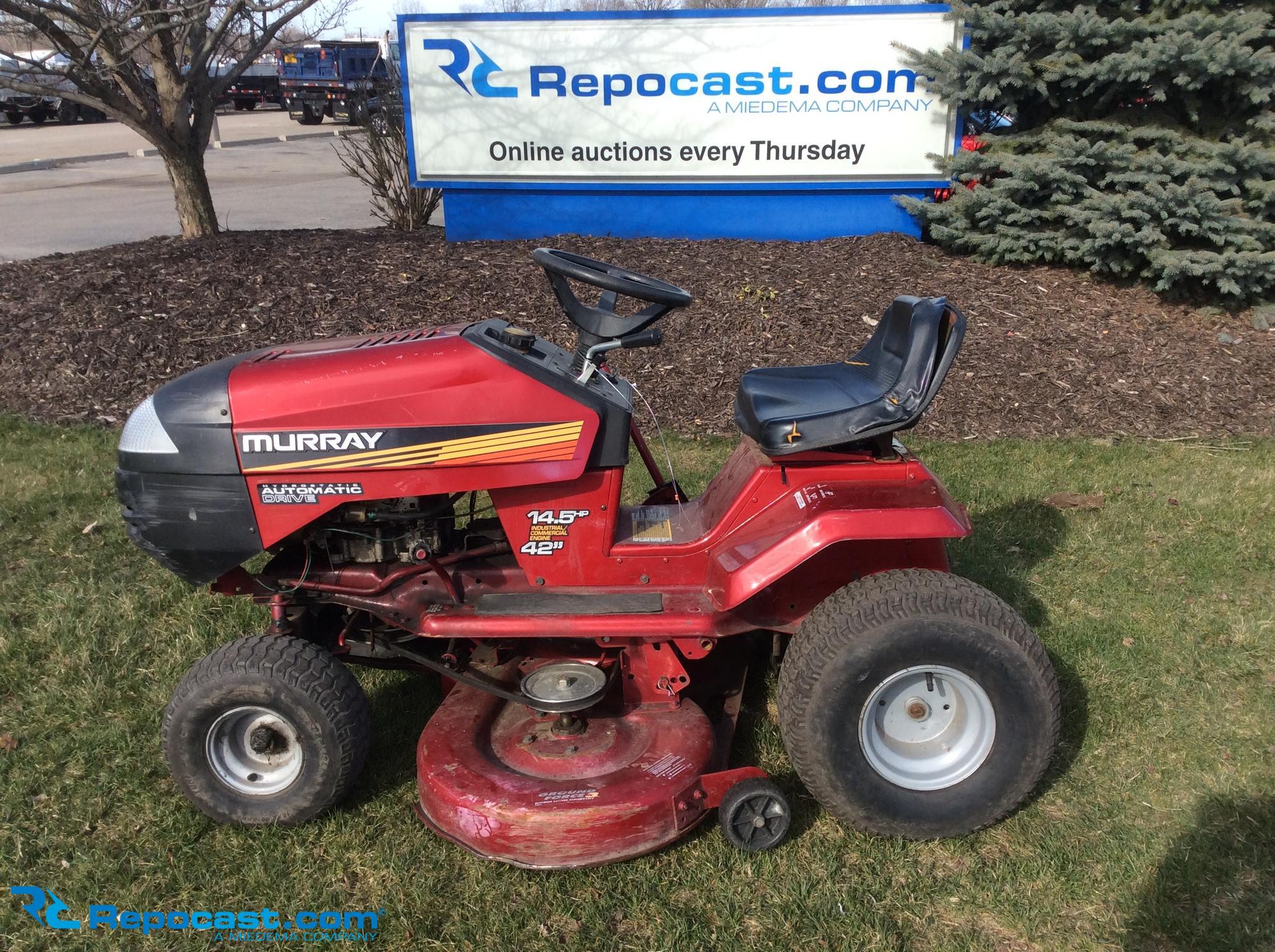 Murray 14.5 hp 42 riding mower hot sale