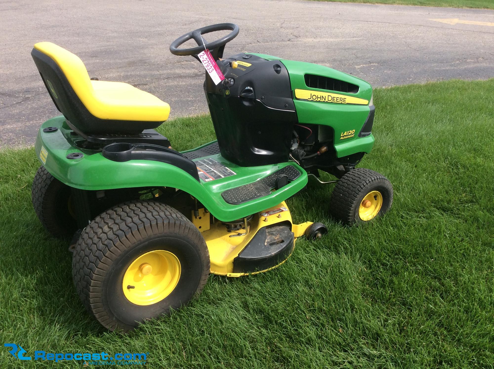 Automatic best sale riding mower