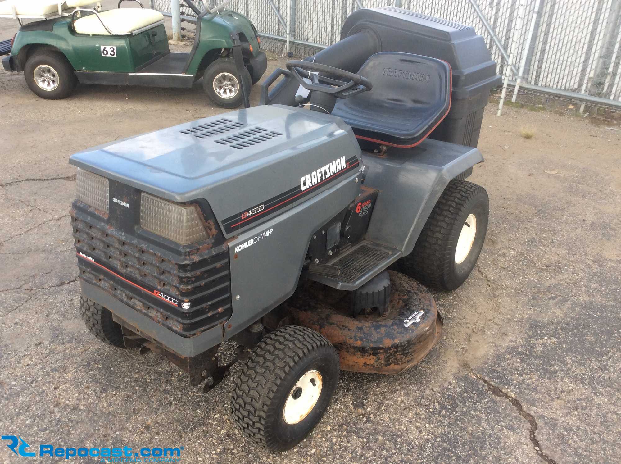 Repocast Craftsman LT4000 Riding Lawnmower