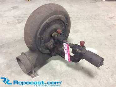 Foundry Buffalo No. 2 blower mfg’d by Buffalo Forge Co. Buffalo, NY with 4” W x 2-1/2” D. Intake...