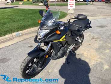 2015 Honda CB500X Motorcycle