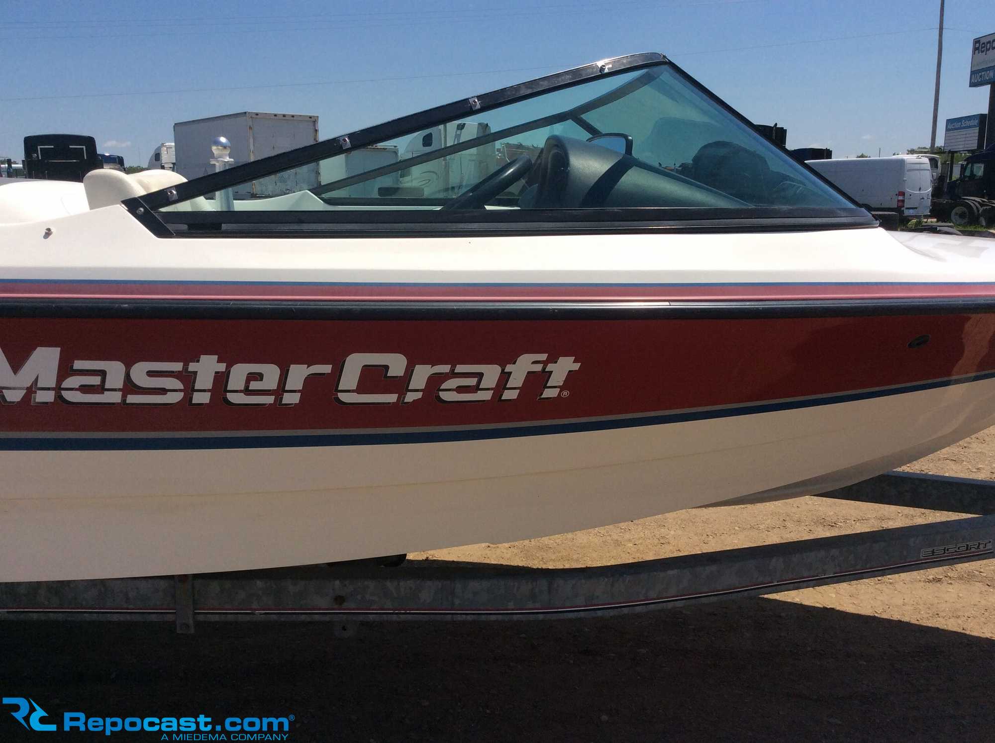 Redline Vinyl Graphics 2-Color MasterCraft Prostar 190 Full Set – Boat Decal Kit #2