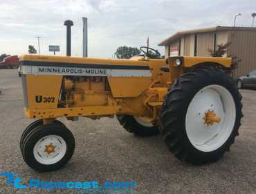 Fully Restored Minneapolis Moline U-302 Super Tractor