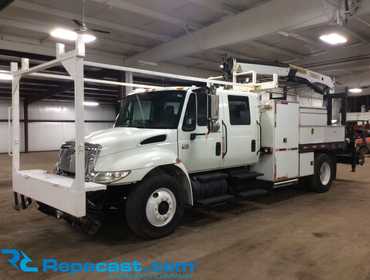 2006 International 4300 Crane Truck 1HTMMAAN56H250885