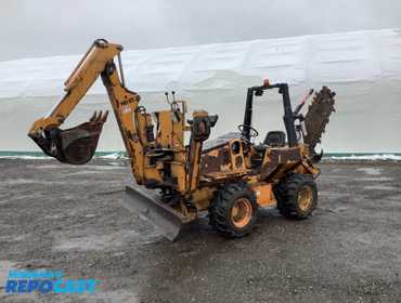 ASTEC  RT 660 TRENCHER WITH BACKHOE AND BACKFILL BLADE