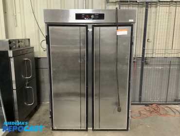 Wilder Proofer Stainless steel humidity and temperature control cabinet.