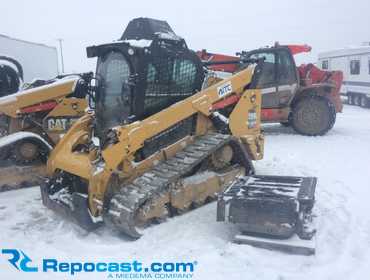 2015 Caterpillar 299DXHP Rubber Track Skid Steer Loader