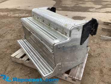 DPF step off a 2012 Peterbilt 389, measures 42 1/2”W x 29 1/2” x 27”T