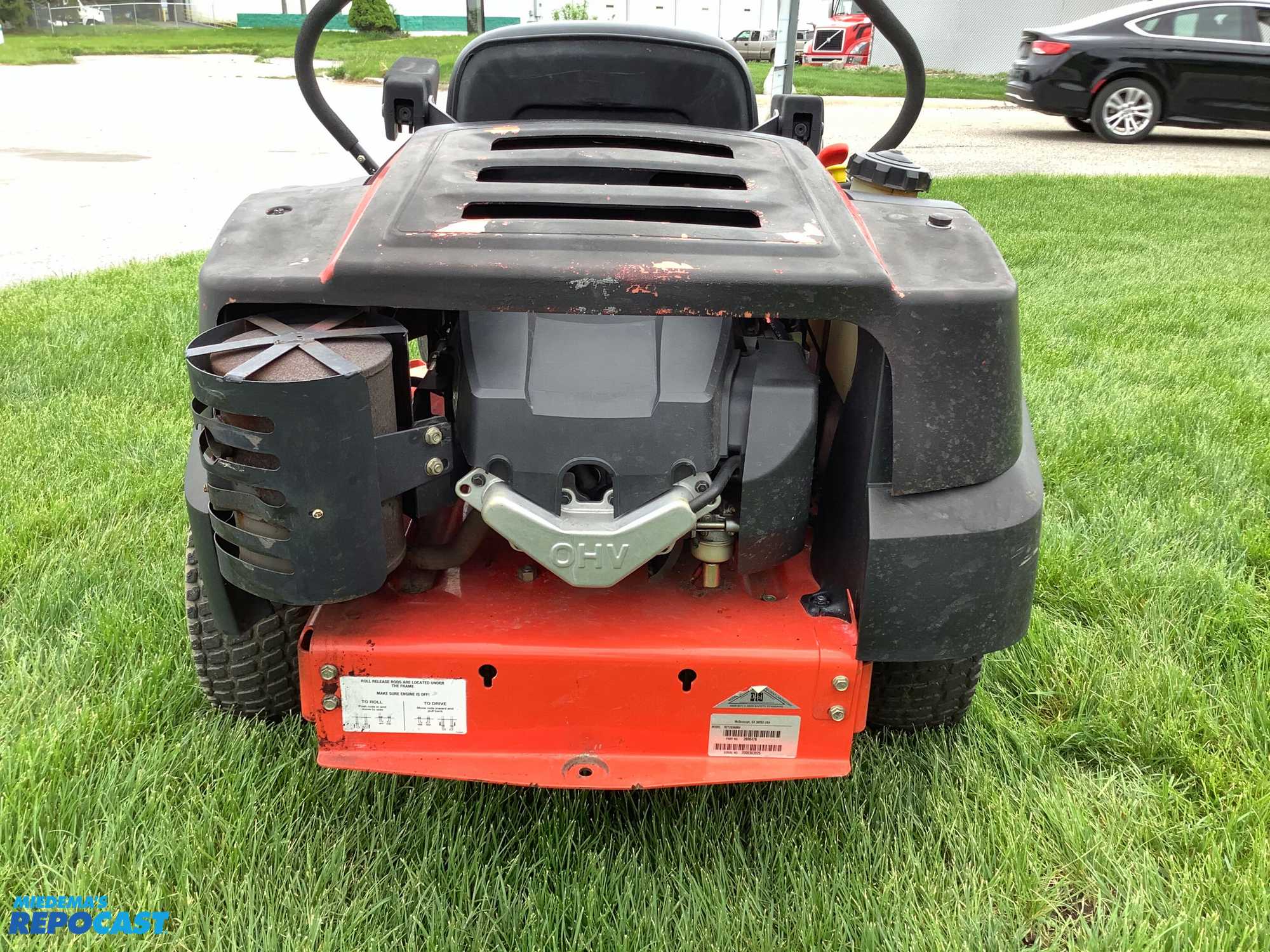 Simplicity javelin zero turn mower sale