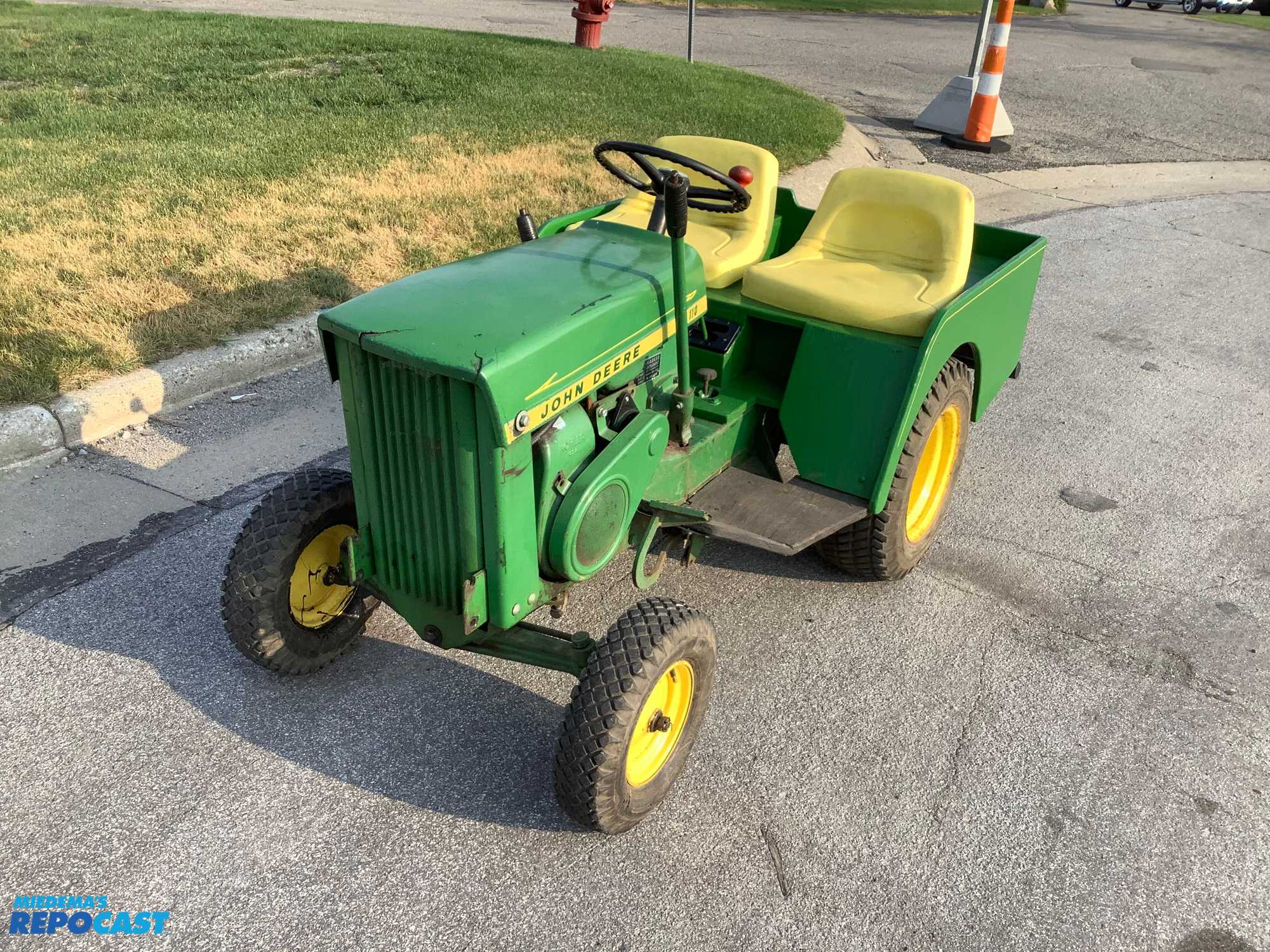Repocast John Deere 110 Riding Lawn Mower