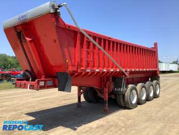 1998 Fruehauf Quad Axle 30’ Steel Lead 1JJU274F2WS451079