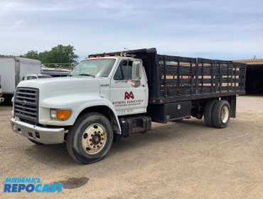 1999 Ford F800 Dump Bed Stake Truck 3FEWF801XXMA16902