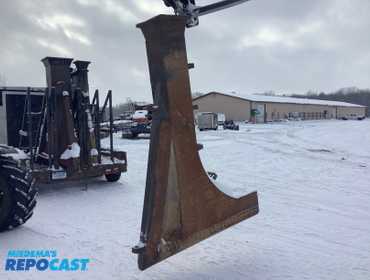 6/8” Drain Tile Boot for Bron Tile Plow, 12” wide, approx. 8’ tall