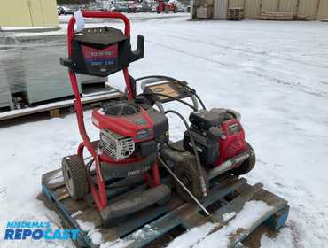 Lot of (2) Gas Power Washers