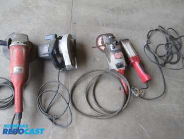 Repocast.com® | 1 lot of used power tools, 2 Milwaukee...
