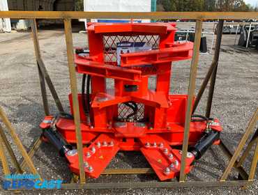 New Agrotk ECSSRB Skid Steer Hydraulic Tree Shear, 14” max tree diameter, 50-120 L/min hydraulic...