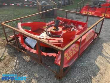 New Topcat Model HDRC-81 Rotary Brush Cutter, Universal Skid Steer Quick Attach, Rated for...