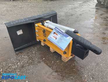 New Agrotk Skid Steer Hydraulic Hammer Breaker Attachment Model SSHH680, skid steer quick attach,...