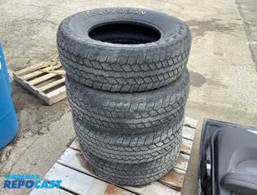 Repocast.com® | Lot of (4) tires with no rims,...