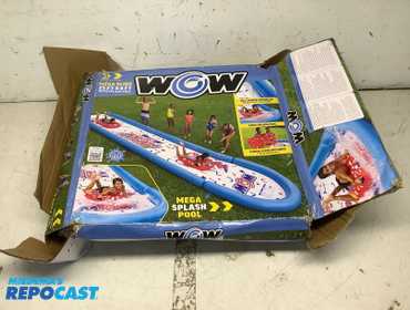 WOW Mega Slide w/ splash pool, 25’ x 6’