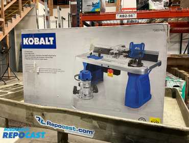 (1) Kobalt Router Table Combo Kit (Missing Parts) 