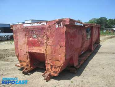 Used 30 yard roll off container, may need repair.