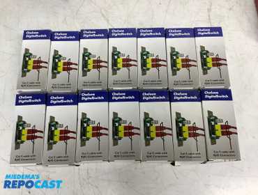Lot of (14) Chelsea Digital Switch Category 5 Cables w/ RJ45 Connectors . tkllc