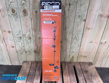 RIDGID 18V Brushless 14 in. Cordless Battery String Trimmer (Tool Only  Weed Whip,