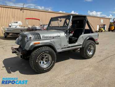 1979 Jeep CJ-5 Renegade Silver Anniversary Edition