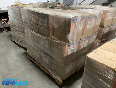 Repocast.com® | Skid Lot of (36) 50lb Boxes of...