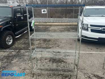 Repocast.com® | Metro style wire rack shelving unit.