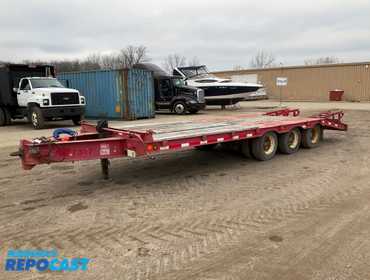 1999 Brooks Brothers Trailers OW-20K 20 Ton Tri-Axle Tag Trailer